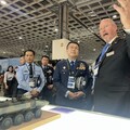 「凝聚全民國防共識」空軍司令鄭榮豐上將出席「臺北國際航太暨國防工業展」