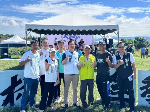 親臨「田野農村派對」力挺青農推動地方創生 張啓楷籲善用國發基金助青年返鄉