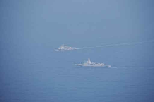 中國軍演首日49架次軍機圍台 國防部公布偵獲解放軍艦畫面
