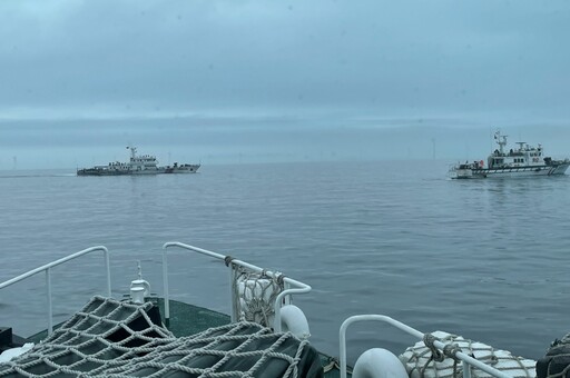 中國海警船8度侵入金門水域 囂張航行1小時遭海巡驅離