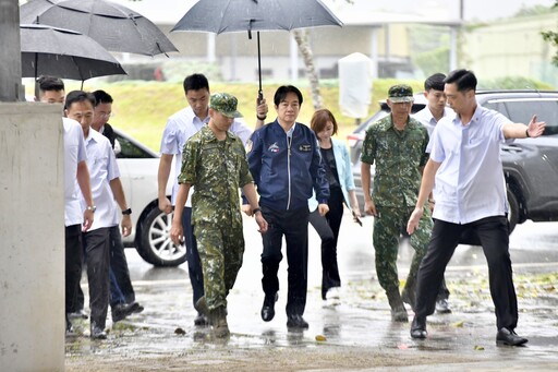 中國軍演後首度視導花蓮部隊 賴清德致謝：給國軍最大肯定