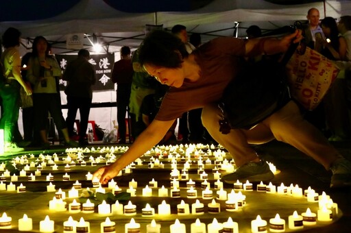 華人地區唯一公開紀念 中港台燭光悼念「六四」罹難者