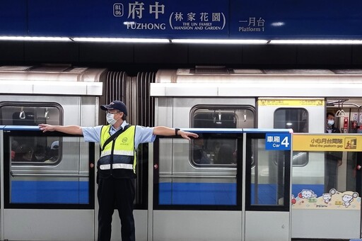 北捷今晨全線營運 班距15分鐘但視風速調整