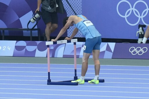 【奧運田徑】男子400公尺跨欄彭名揚因腳傷未完賽 明無法爭取晉級