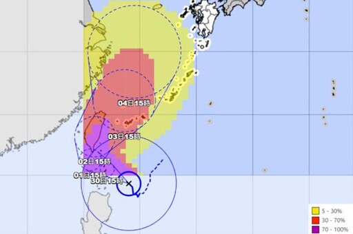 【不斷更新】 山陀兒逼近！高、屏30日正常上班課 全台颱風假一次看