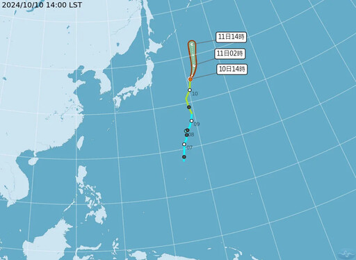 好天氣馬上就沒了 週末2天水氣增多、南部及山區易有強降雨