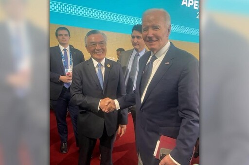 林信義代表台灣出席APEC 與拜登熱絡、和習近平零互動