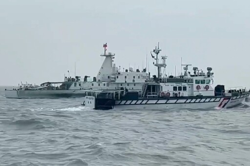 中國4艘海警再度侵擾金門水域 海巡緊盯2小時廣播驅離