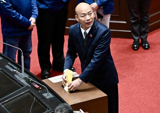 韓國瑜稱立院打架是民主展現 笑虧柯建銘愛生氣：將來告別式我會去