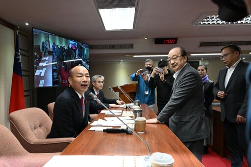 出席施明德紀念午宴 韓國瑜憶和解咖啡、柯建銘提大罷免