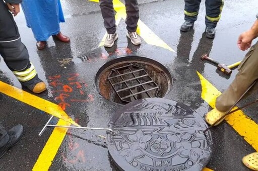 桃園暴雨!下水道工人遭大水沖走失蹤 張善政:全力搜救中