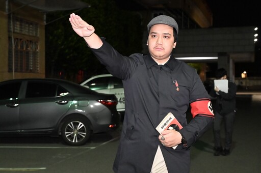 罷免李坤城領銜人宋建樑「行納粹禮、戴卐字臂章」 自稱支持中華法西斯主義