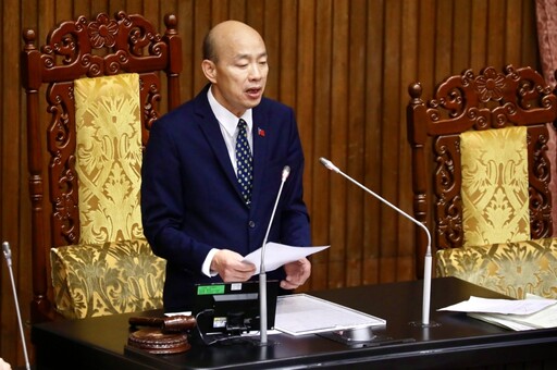 周萬來三度缺席委員會質詢 韓國瑜:幕僚人員無列席義務