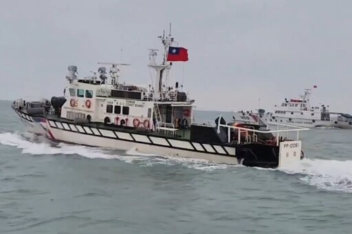 【有片】中國海警又「執法巡查」逼近金門 海巡署反批:常態化騷擾