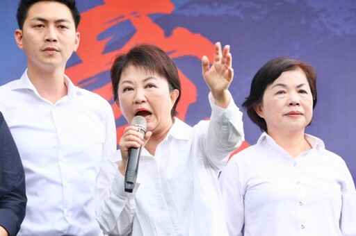 藍營首場反罷免造勢5千人相挺 盧秀燕批賴清德掀3場鬥爭「連自己黨也鬥」