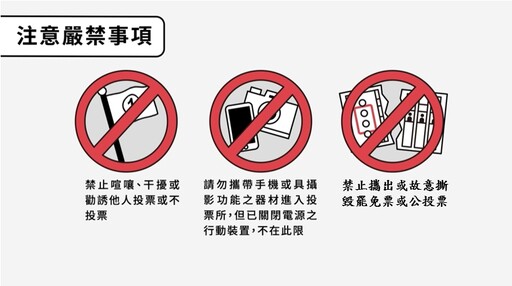 726罷免投票注意！中選會公布7大踩雷行為 最重可罰200萬元