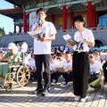 小草走讀圍賴官邸 陳佩琪突不適、黃國昌急喊叫救護車