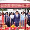蔣萬安出席西松國小活動中心開工動土典禮