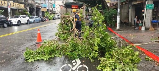 凱米颱風遠離 環保局迅速恢復臺北市容