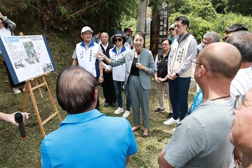 南投鹿谷挑竹步道 許淑華投入1500萬元整建