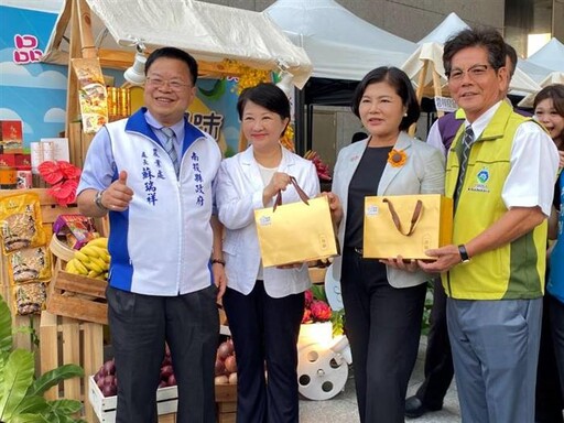 中臺灣7縣市農業行銷展售會 「品味南投館」登場