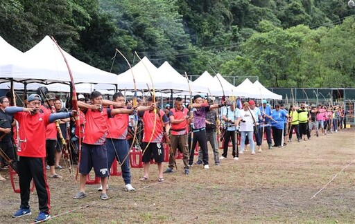 南投縣原民運動 信義鄉傳統射箭賽登場