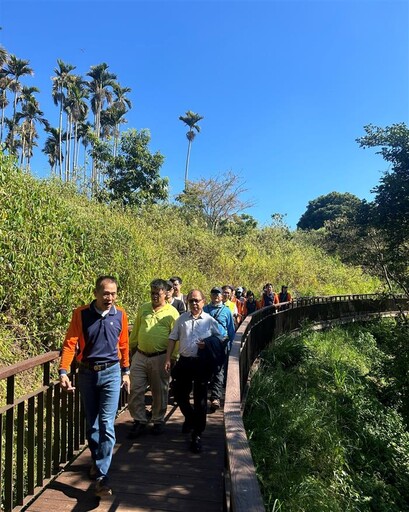 八卦山脈旅遊新亮點 員林大峰巷步道啟用