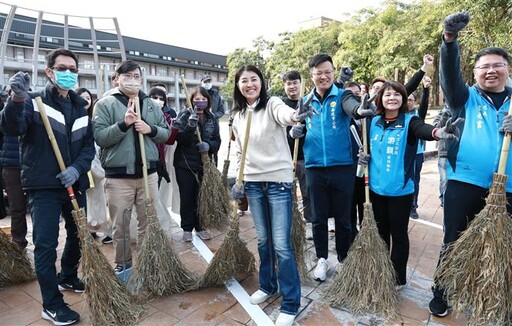 南投淨零綠生活 許淑華帶領年終大掃除