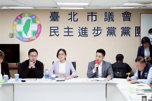 蔣萬安赴民進黨團說明重大法議案 爭取議會支持