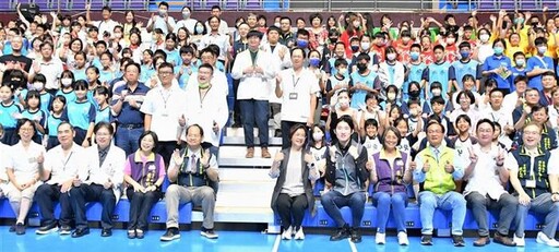 彰化國小潔牙觀摩賽 小一到小四複檢率優於全國