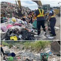 南投市垃圾遭退運 市公所嚴查垃圾破袋稽查