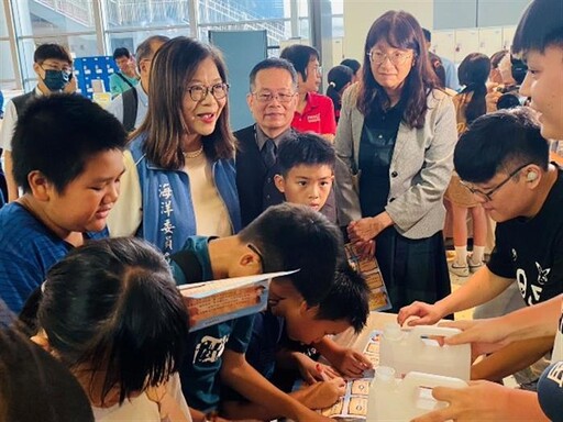 海委會主委管碧玲主持海洋科學成果發表會