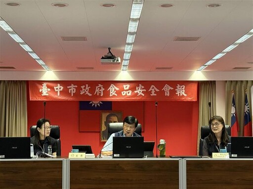 捍衛食安 台中市府啟動跨局處應變