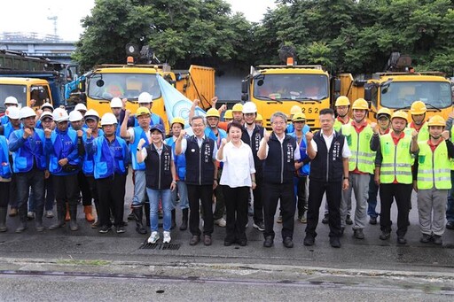同島一命台中隊再出動 盧秀燕馳援嘉義災後重建