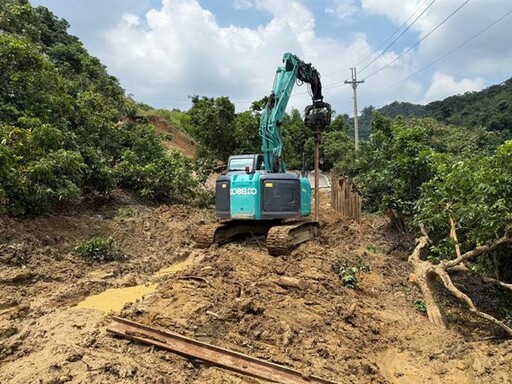 台中霧峰暗坑巷便道 水利局加速搶通