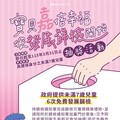 嘉市衛生局加碼抽獎活動提高「兒童發展篩檢服務」