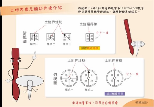 界標新制上路 地政事務所統一提供更便利