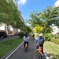為騎士打造順暢路線 中市提升綠空廊道車站段通行品質