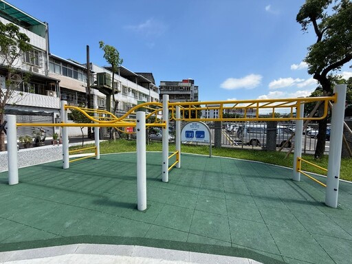 新北泰山憲訓公園正式啟用 增添全齡友善休憩新據點