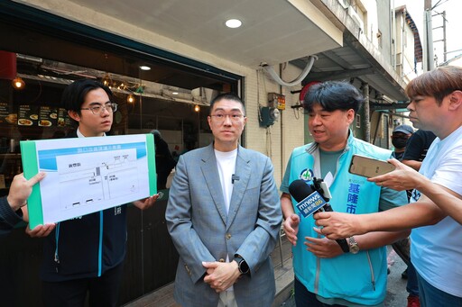 基隆行人友善再升級 改善新豐街危險路口