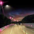 大肚山粉紅公路即將完工 與藍色公路相輝映 台中建設局打造浪漫粉藍項鍊