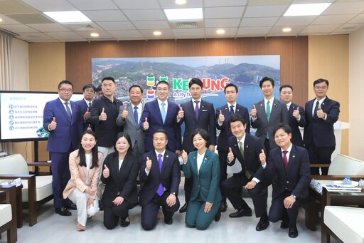 謝國樑接待日本自民黨青年局訪問團 臺日城市交流再深化