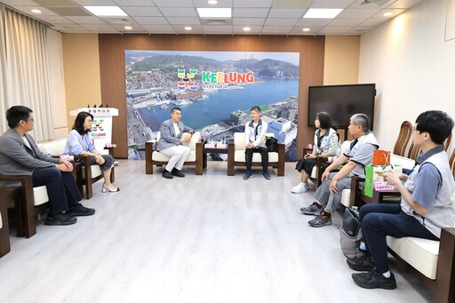 新北記者友好交流協會拜會基隆市府 謝國樑盼加強媒體交流深化市政合作
