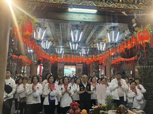 板橋慈惠宮歡迎昆山慧聚天后宮會長孫德聰暨隨行貴賓蒞臨參訪