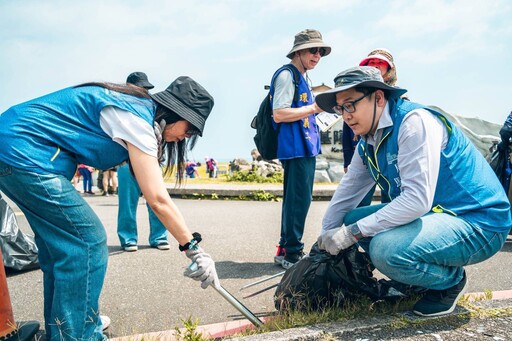 基隆春季淨灘活動 400志工潮境公園沿岸清出289公斤垃圾
