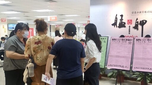 「薪動」不如馬上行動 北市1422個職缺等你上工