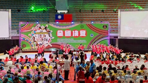 台中原民文健站遠征台東 獲全國活力健康操最佳造型獎