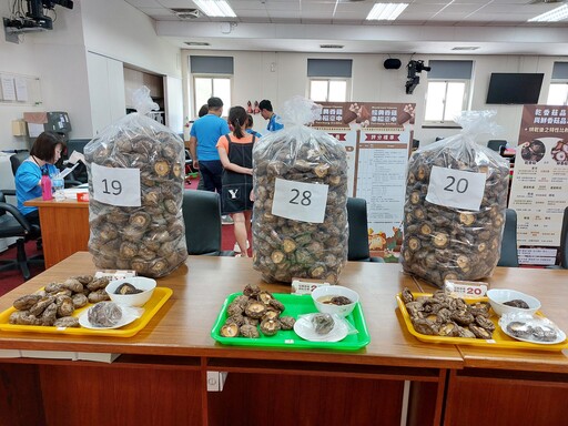 推廣新社農產! 香菇評鑑移師立院舉辦