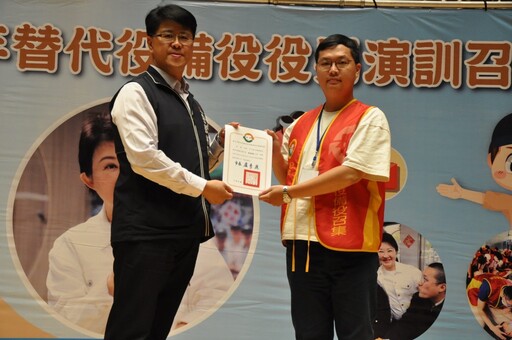 儲備民防量能 中市府召訓372名備役替代役 民政局長勉有備無患保護家園