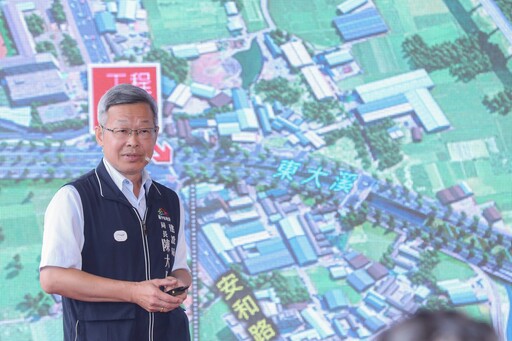 期盼20年市政路延伸工程通車啟用 盧秀燕讚:「黃金大道」將成捷運藍線施工替代道路